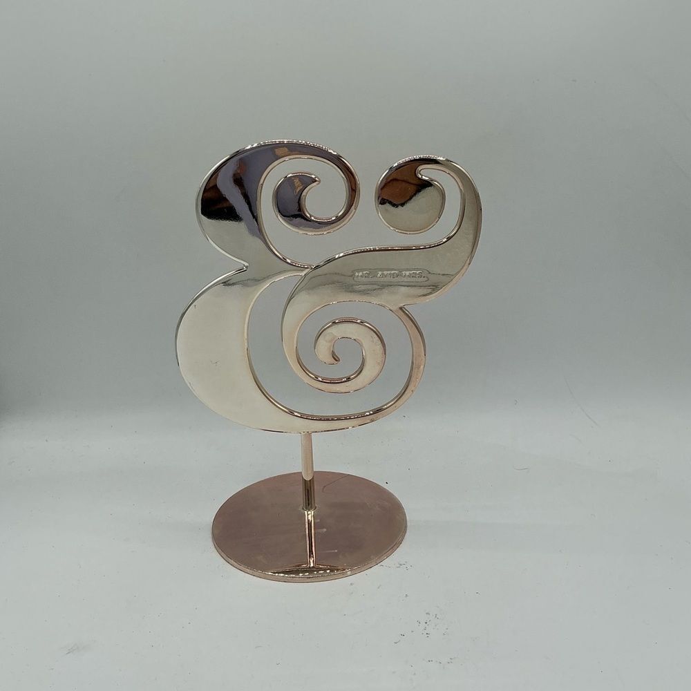 Kate Spade Lenox Darling Point Wedding Cake Topper Decor Mr. & Mrs.